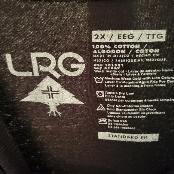 Men's LRG t-shirt - Picture 3 of 4
